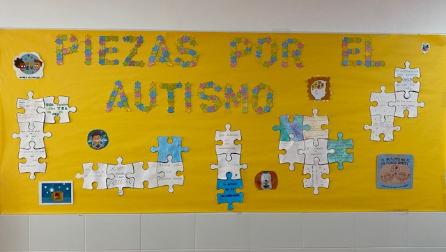 Mural día del autismo 2022